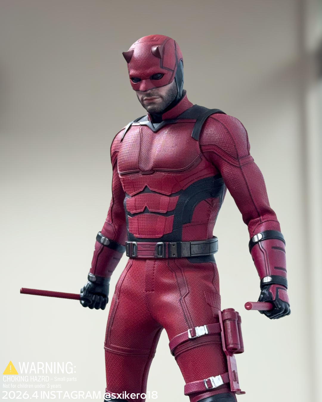 [Early batch ready in May !] Daredevil Season 1 suit ( Red Suit )Customized Figure Project