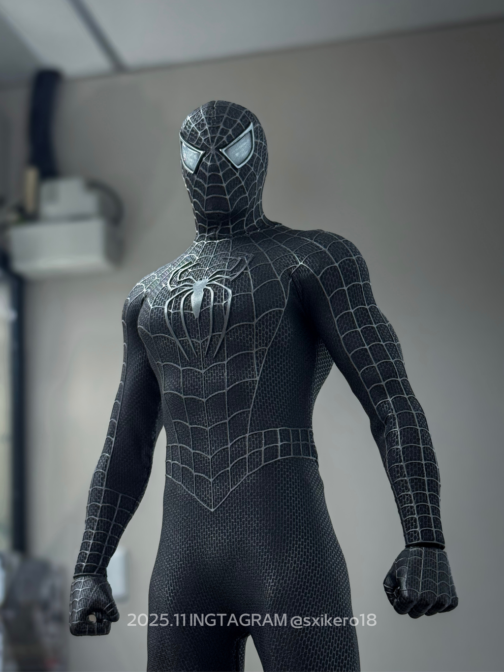 Sam Raimi Black suit Spider-man customised project
