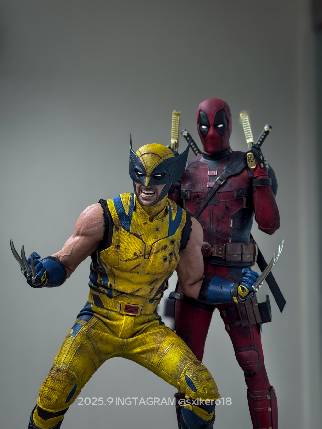 Wolverine Light Battle Damage Version Figure