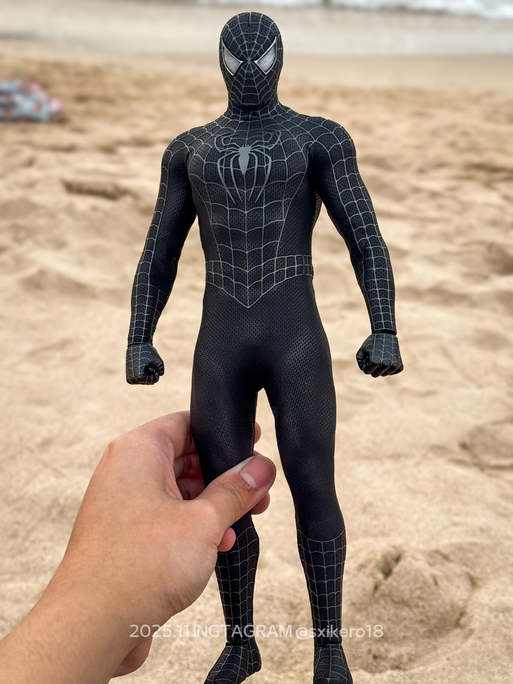 Sam Raimi Black suit Spider-man customised project