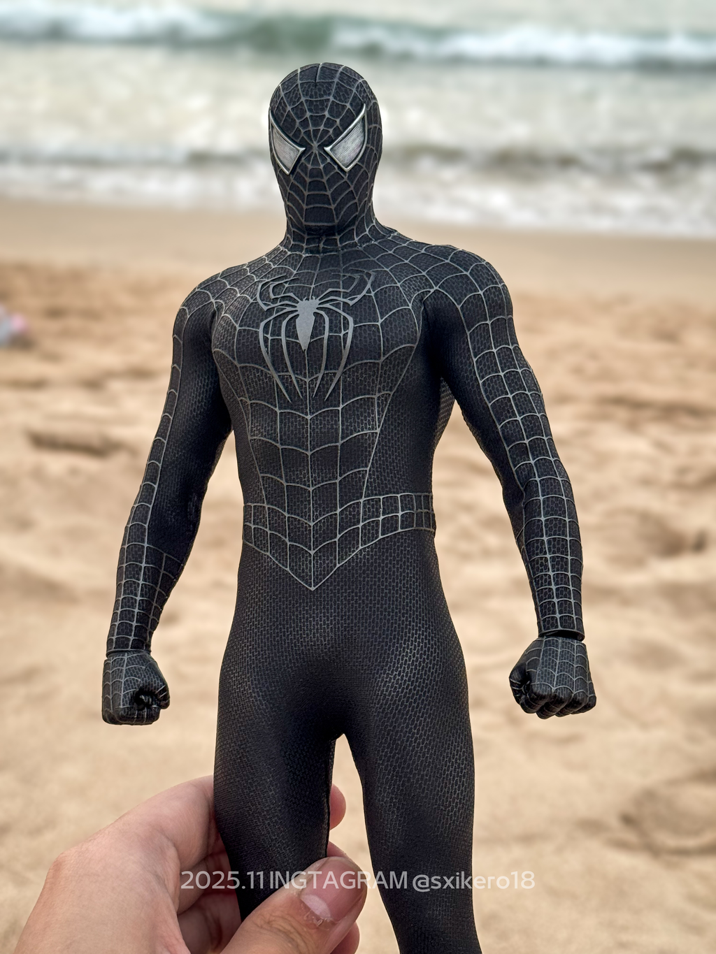 Sam Raimi Black suit Spider-man customised project