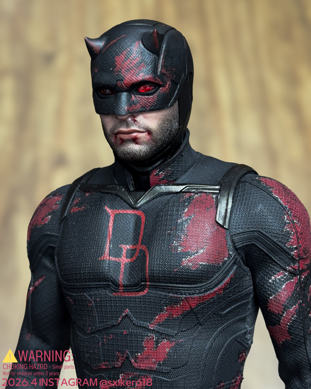Daredevil Season 2 suit ( Black Suit )Customized Figure Project