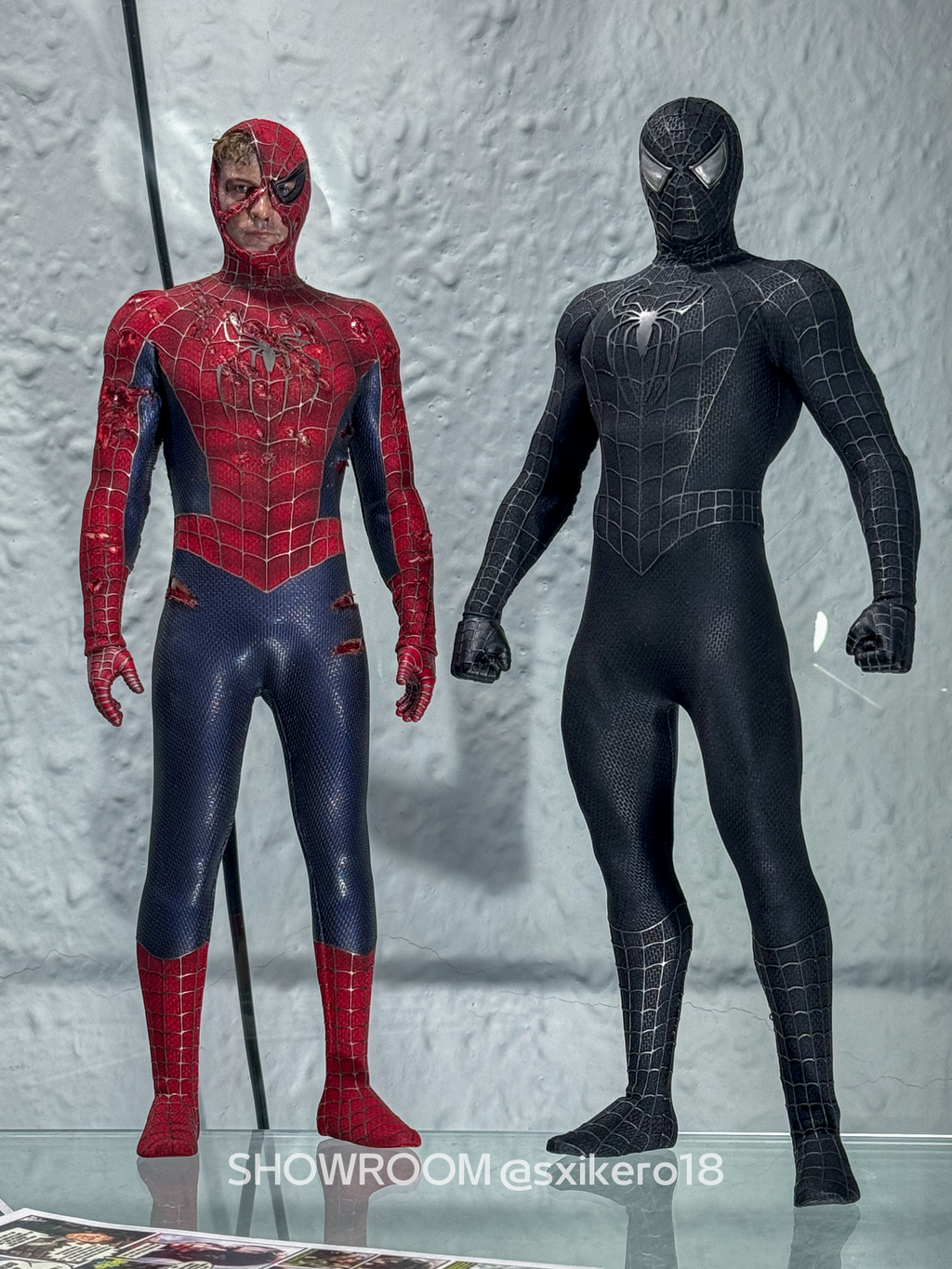 Sam Raimi Black suit Spider-man customised project