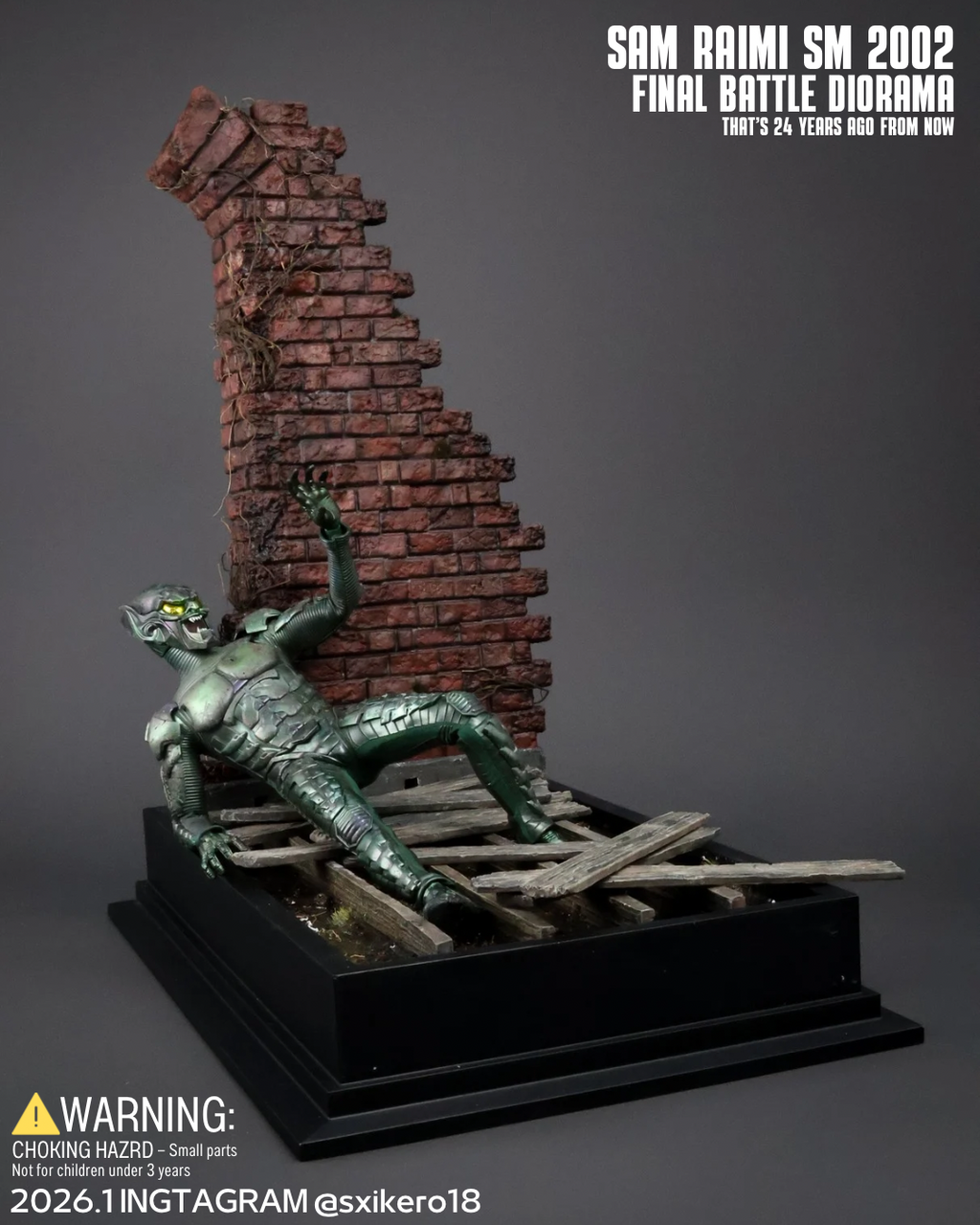 [Limited 15set] Sam Raimi SM1 2002 Final Battle Diorama
