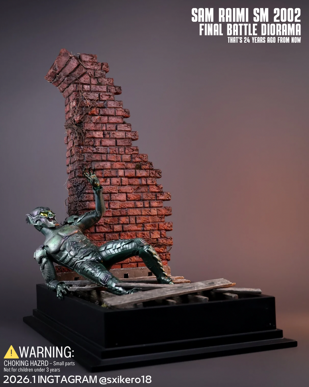 [Limited 15set] Sam Raimi SM1 2002 Final Battle Diorama