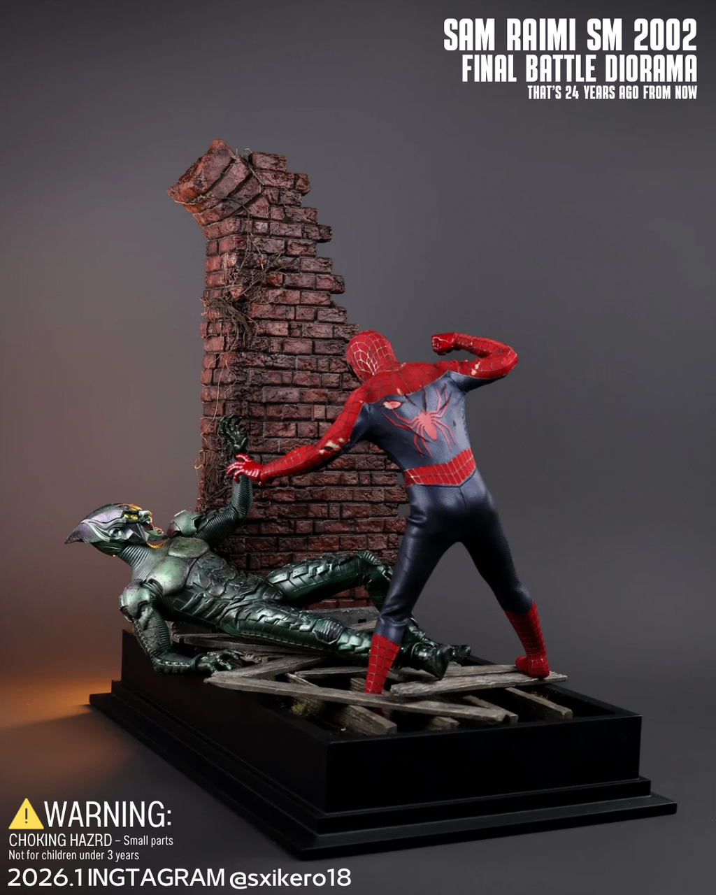 [Limited 15set] Sam Raimi SM1 2002 Final Battle Diorama
