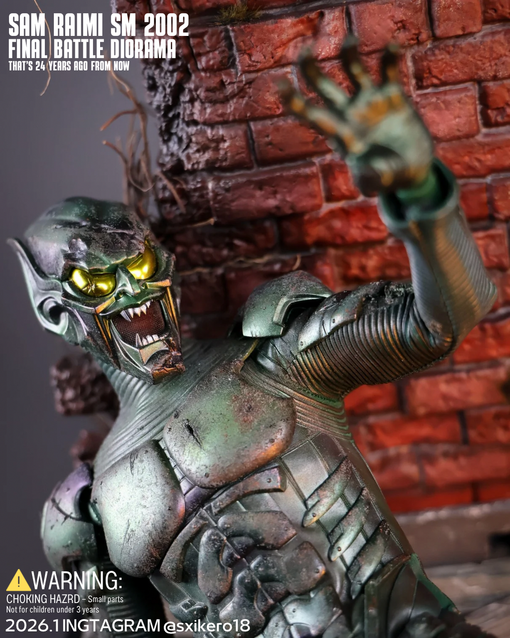 [Limited 15set] Sam Raimi SM1 2002 Final Battle Diorama