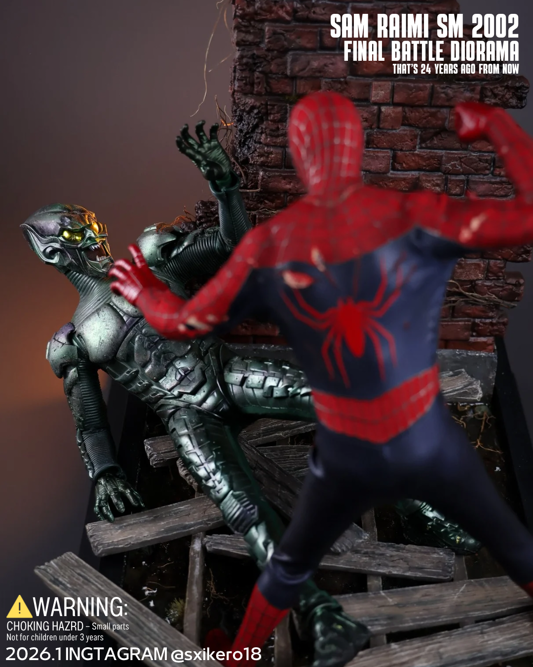 [Limited 15set] Sam Raimi SM1 2002 Final Battle Diorama