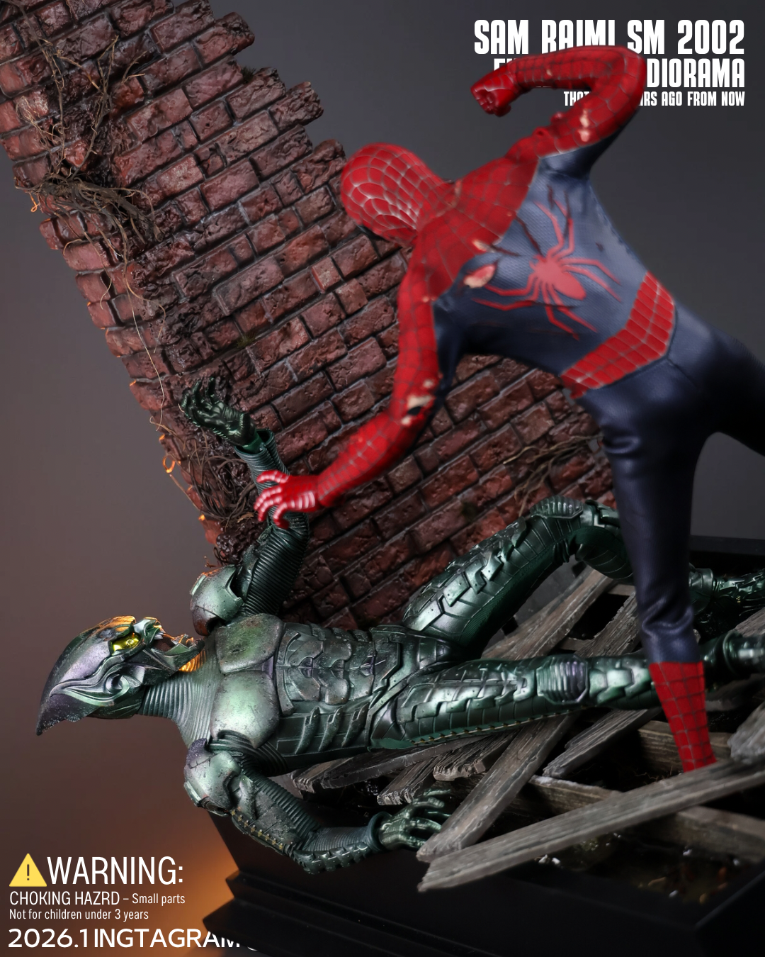 [Limited 15set] Sam Raimi SM1 2002 Final Battle Diorama