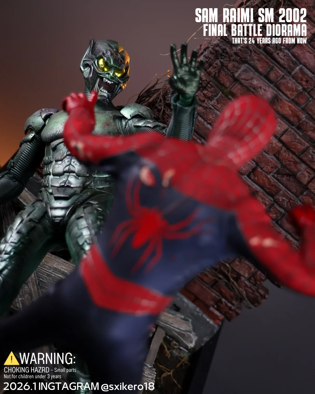 [Limited 15set] Sam Raimi SM1 2002 Final Battle Diorama
