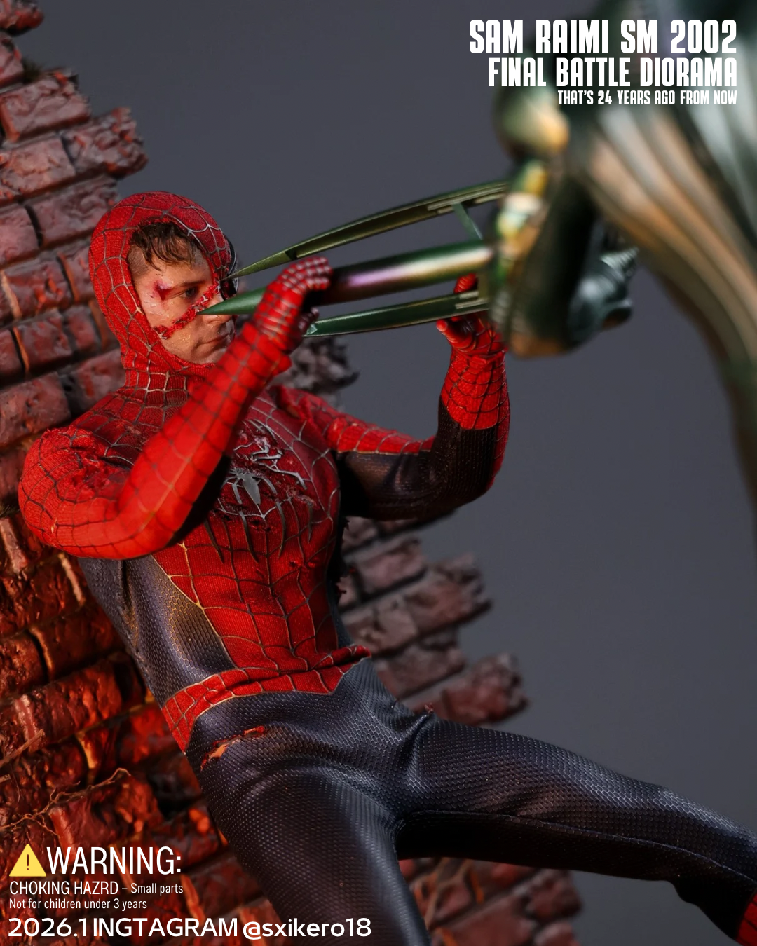 [Limited 15set] Sam Raimi SM1 2002 Final Battle Diorama