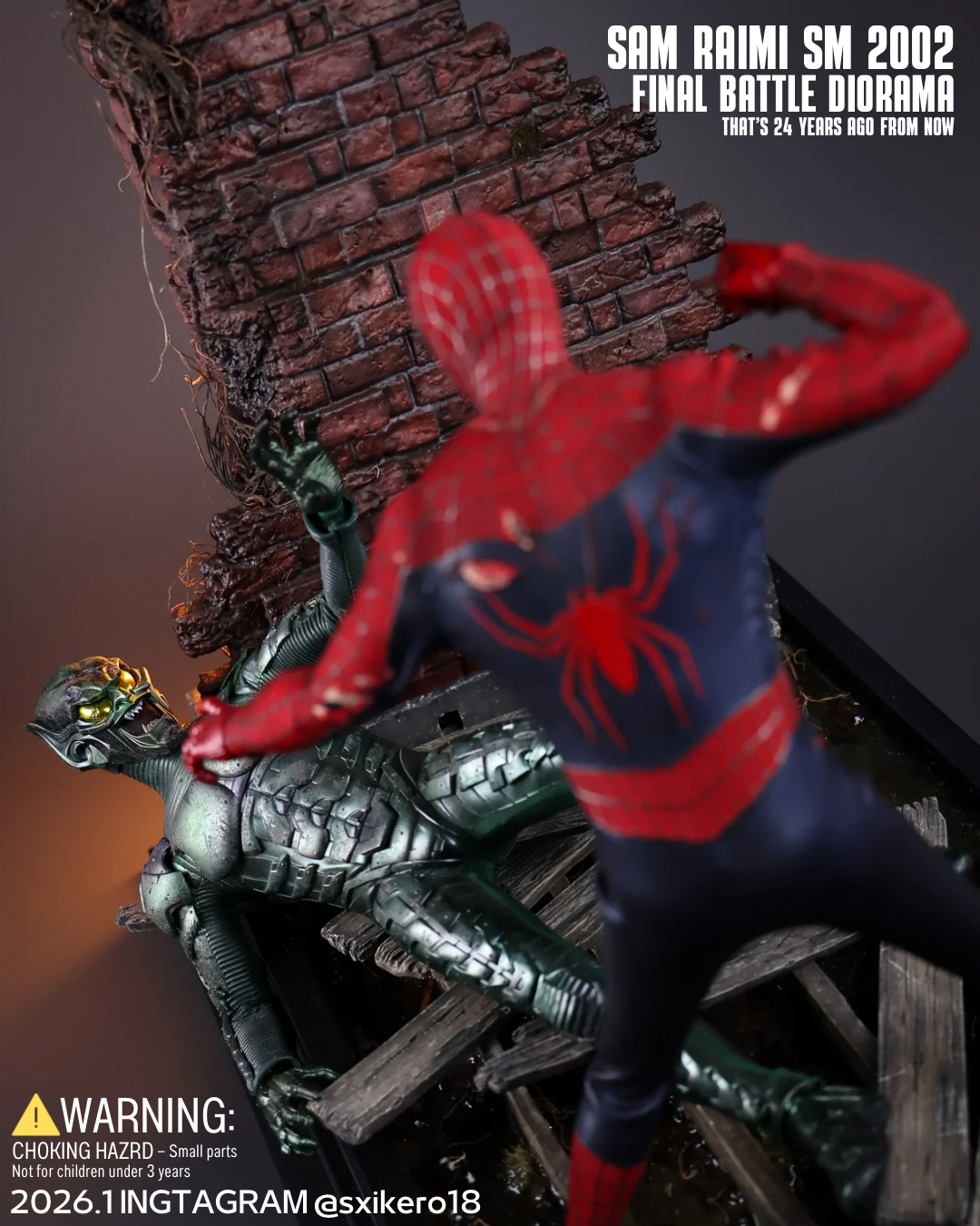 [Limited 15set] Sam Raimi SM1 2002 Final Battle Diorama