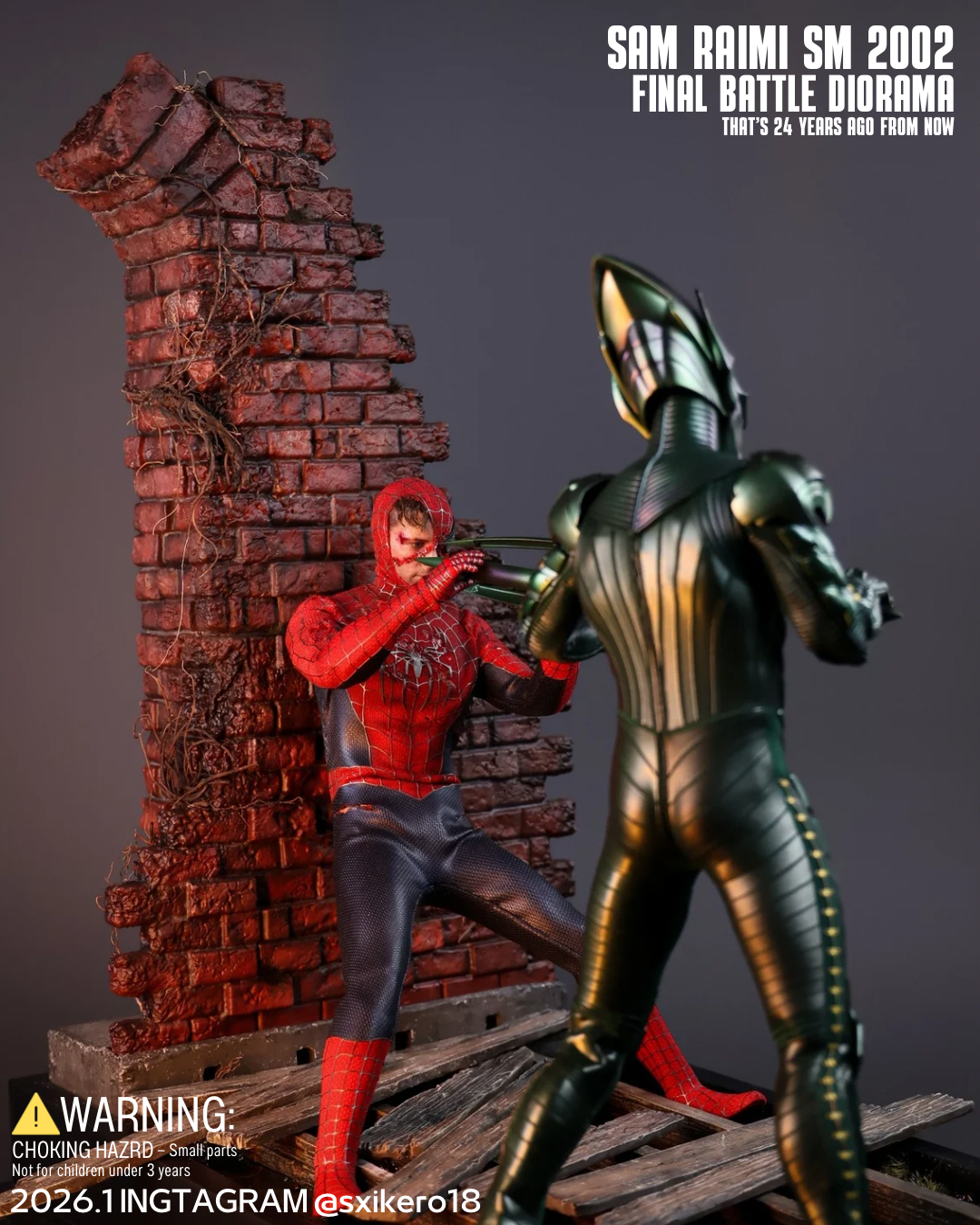 [Limited 15set] Sam Raimi SM1 2002 Final Battle Diorama