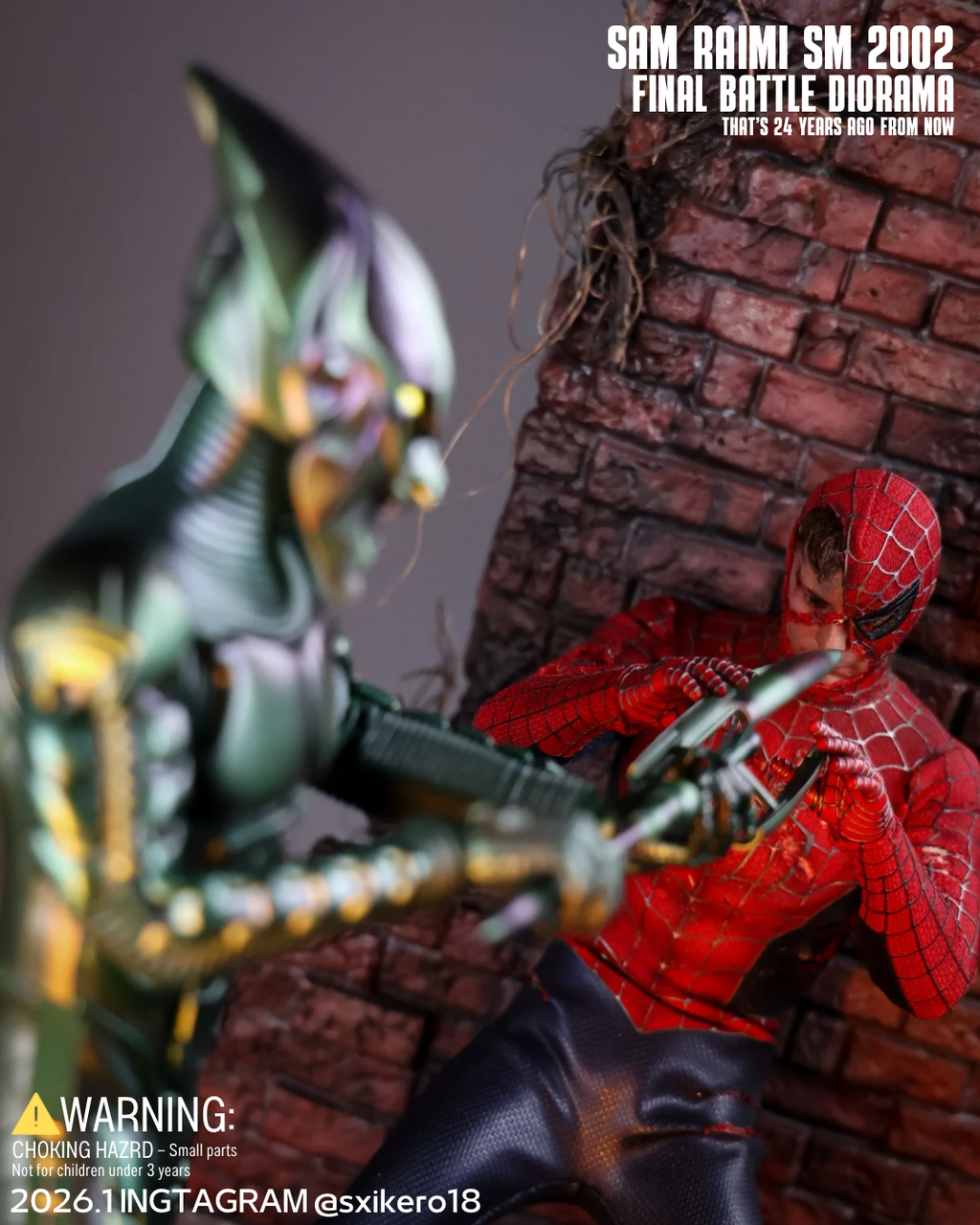 [Limited 15set] Sam Raimi SM1 2002 Final Battle Diorama