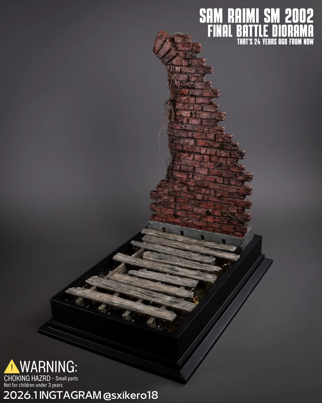 [Limited 15set] Sam Raimi SM1 2002 Final Battle Diorama