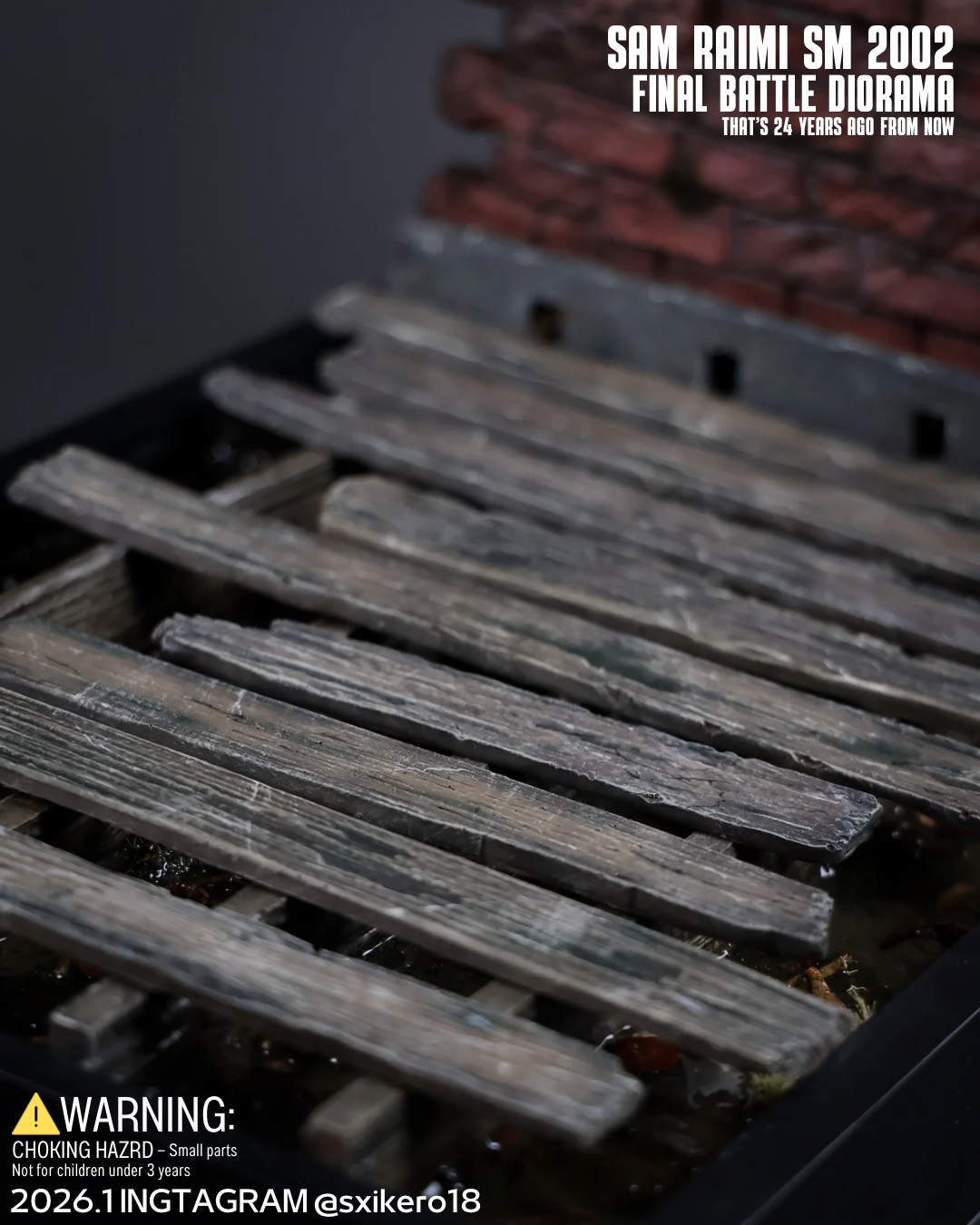 [Limited 15set] Sam Raimi SM1 2002 Final Battle Diorama