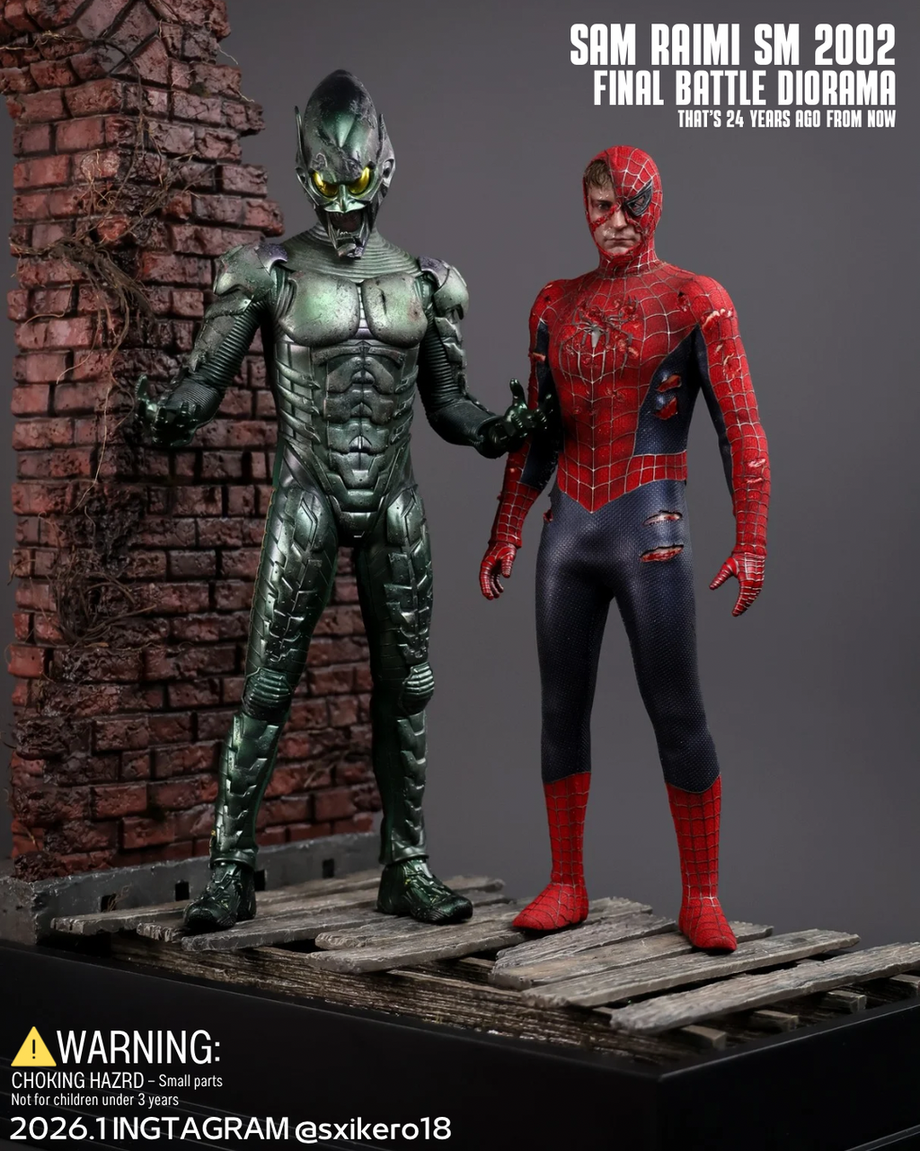 [Limited 15set] Sam Raimi SM1 2002 Final Battle Diorama