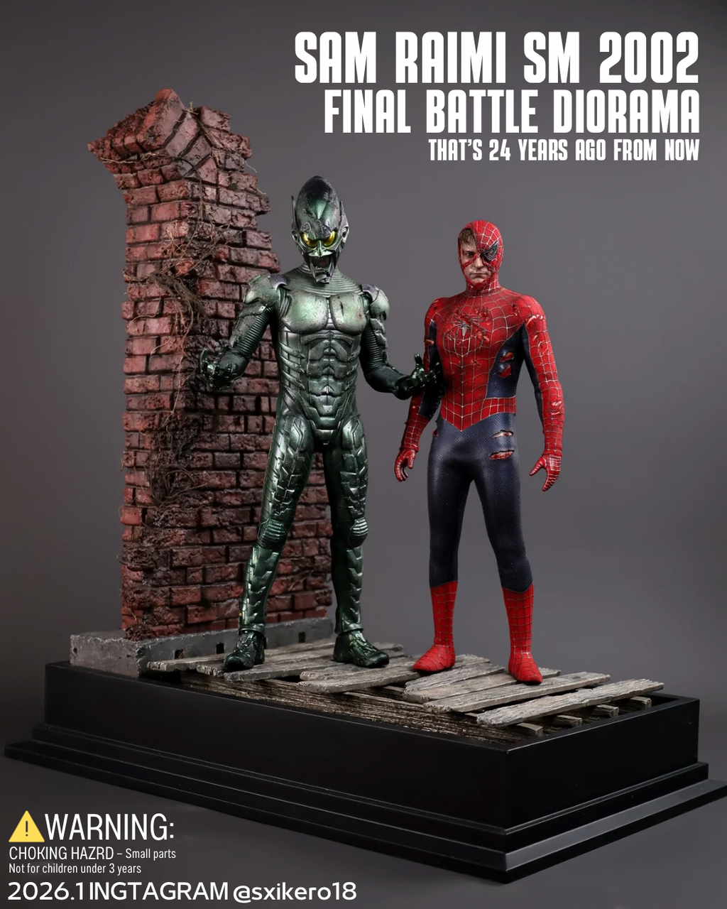 [Limited 15set] Sam Raimi SM1 2002 Final Battle Diorama