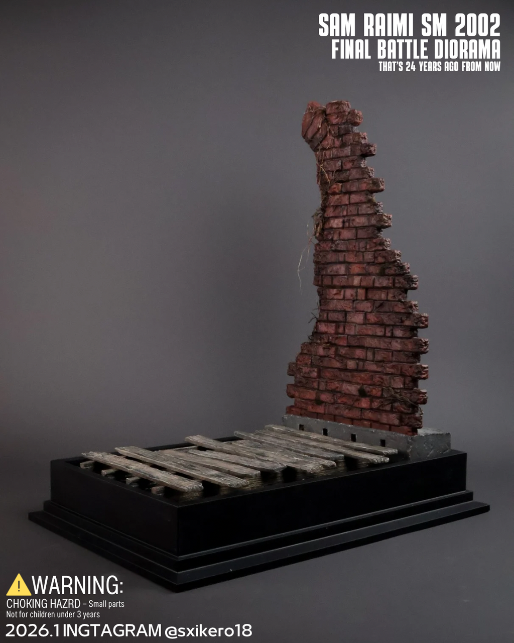 [Limited 15set] Sam Raimi SM1 2002 Final Battle Diorama