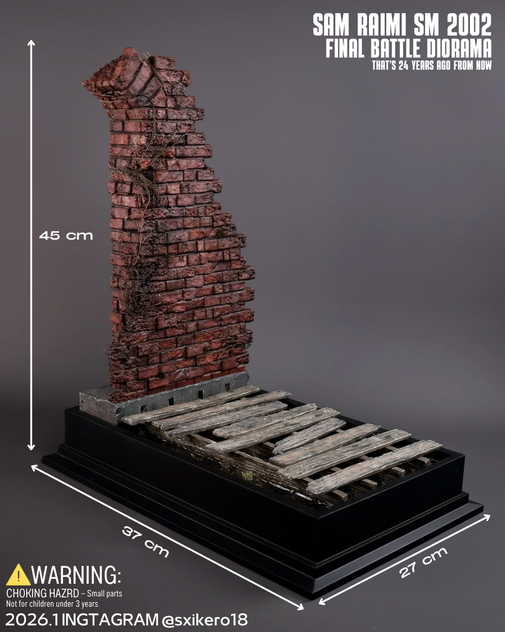 [Limited 15set] Sam Raimi SM1 2002 Final Battle Diorama