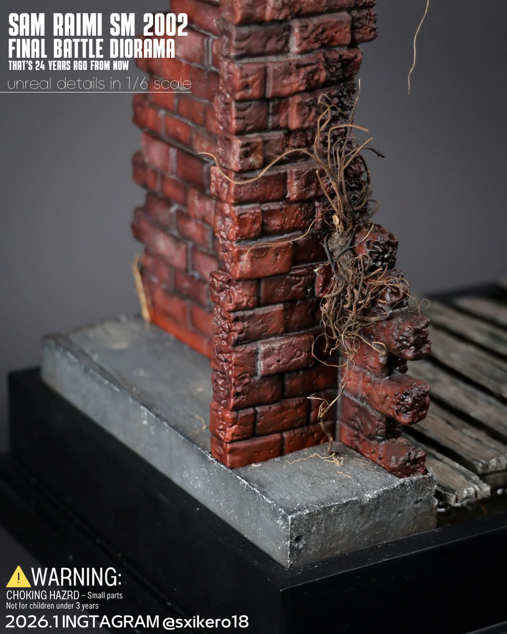 [Limited 15set] Sam Raimi SM1 2002 Final Battle Diorama