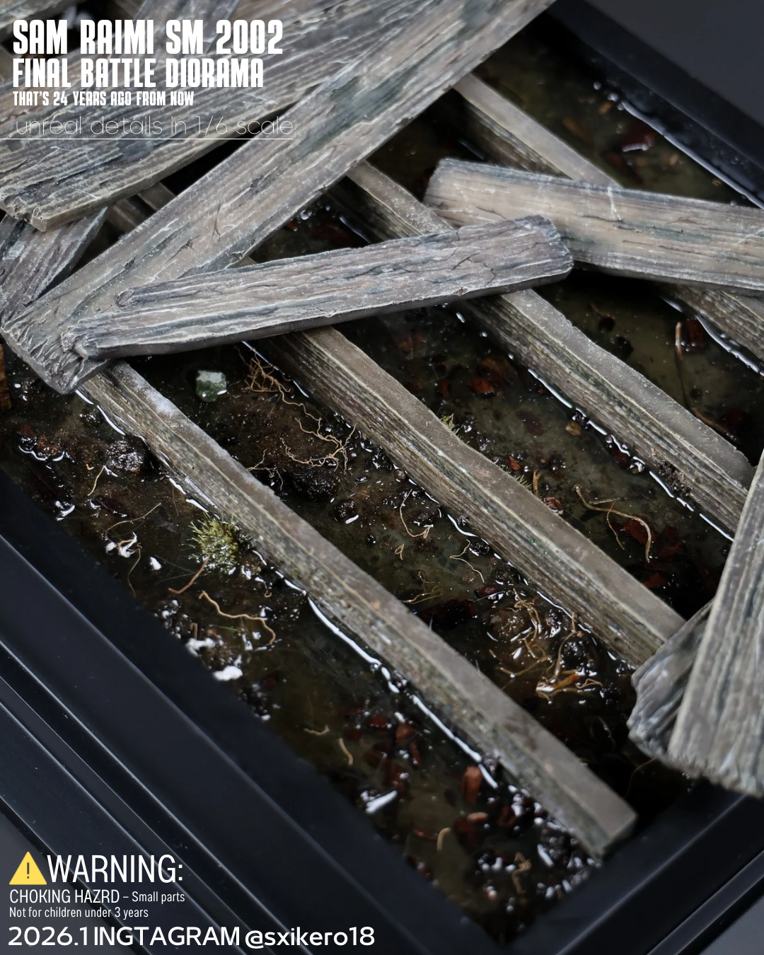 [Limited 15set] Sam Raimi SM1 2002 Final Battle Diorama