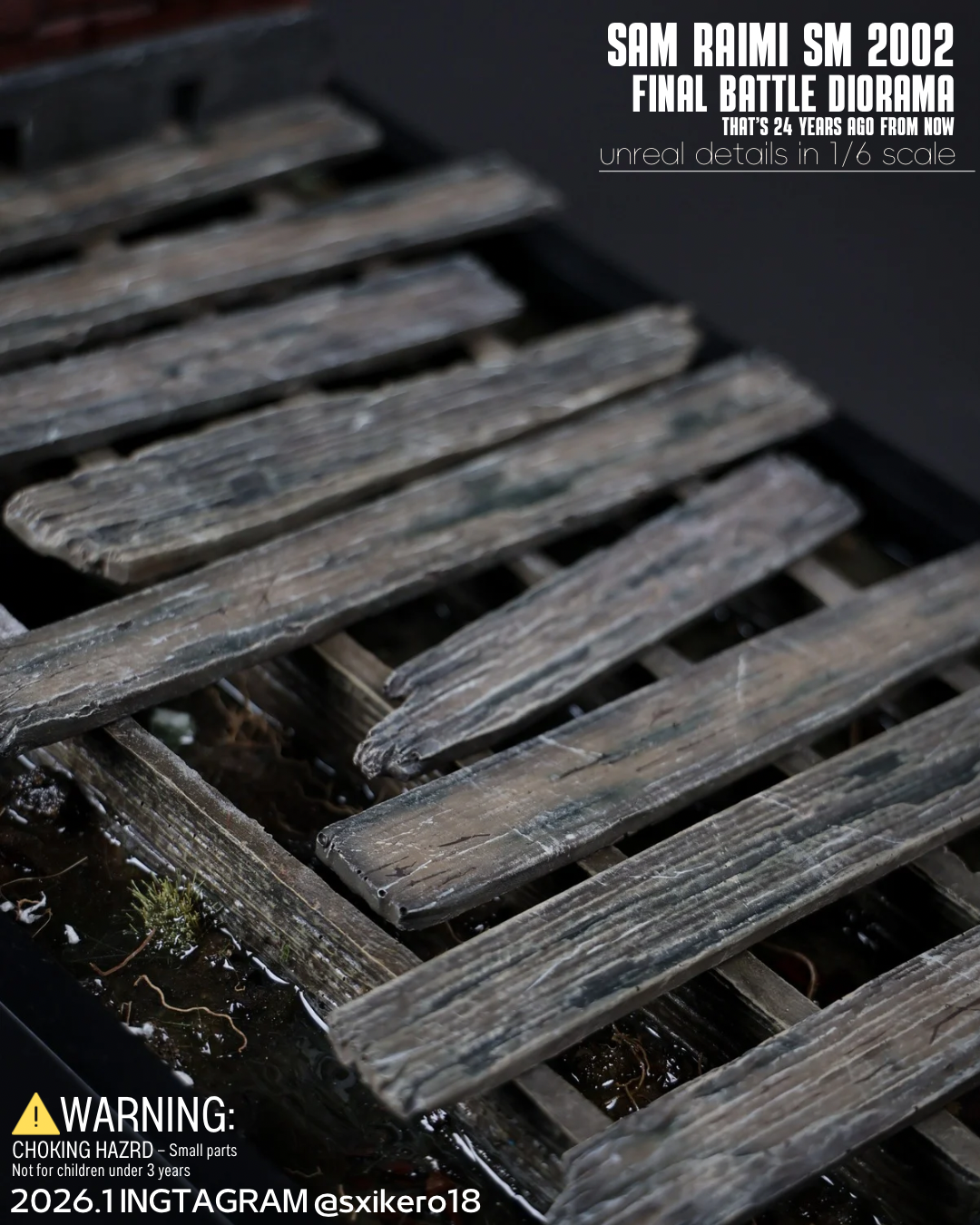 [Limited 15set] Sam Raimi SM1 2002 Final Battle Diorama