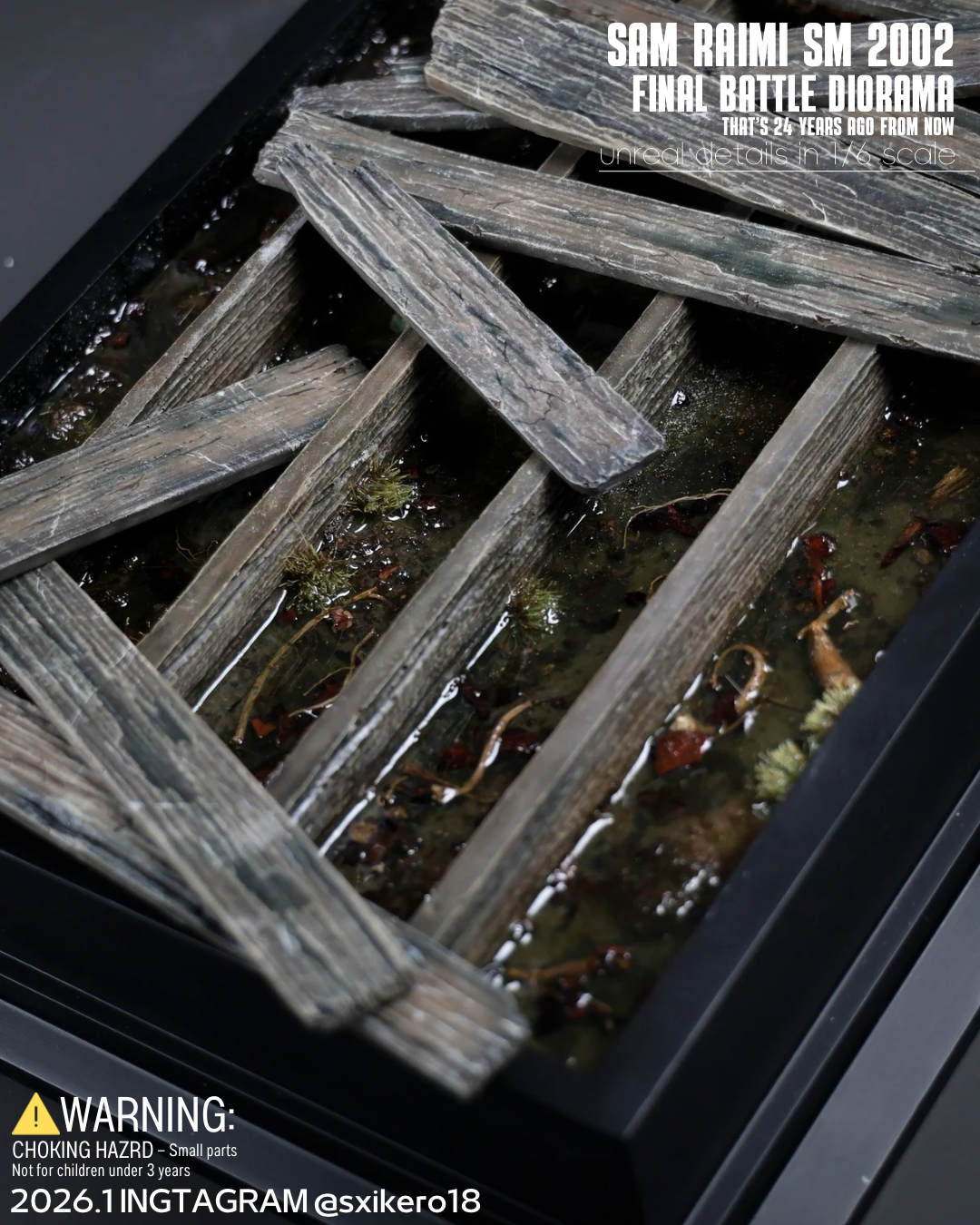 [Limited 15set] Sam Raimi SM1 2002 Final Battle Diorama