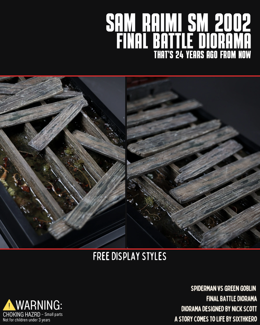 [Limited 15set] Sam Raimi SM1 2002 Final Battle Diorama