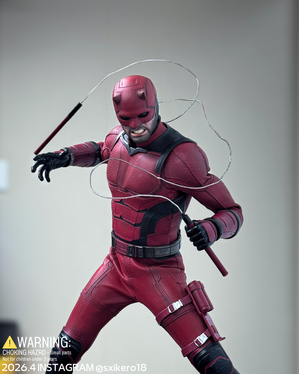 [Early batch ready in May !] Daredevil Season 1 suit ( Red Suit )Customized Figure Project