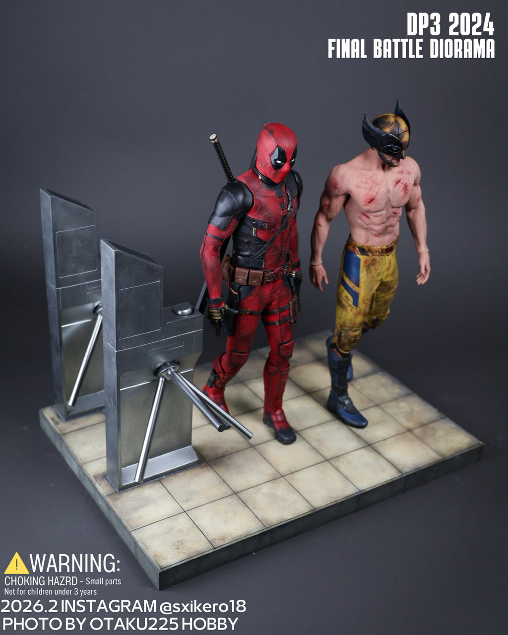 [Package Deal at once !] DP3 2024 FInal battle dIorama X Headsculpt / Statue together