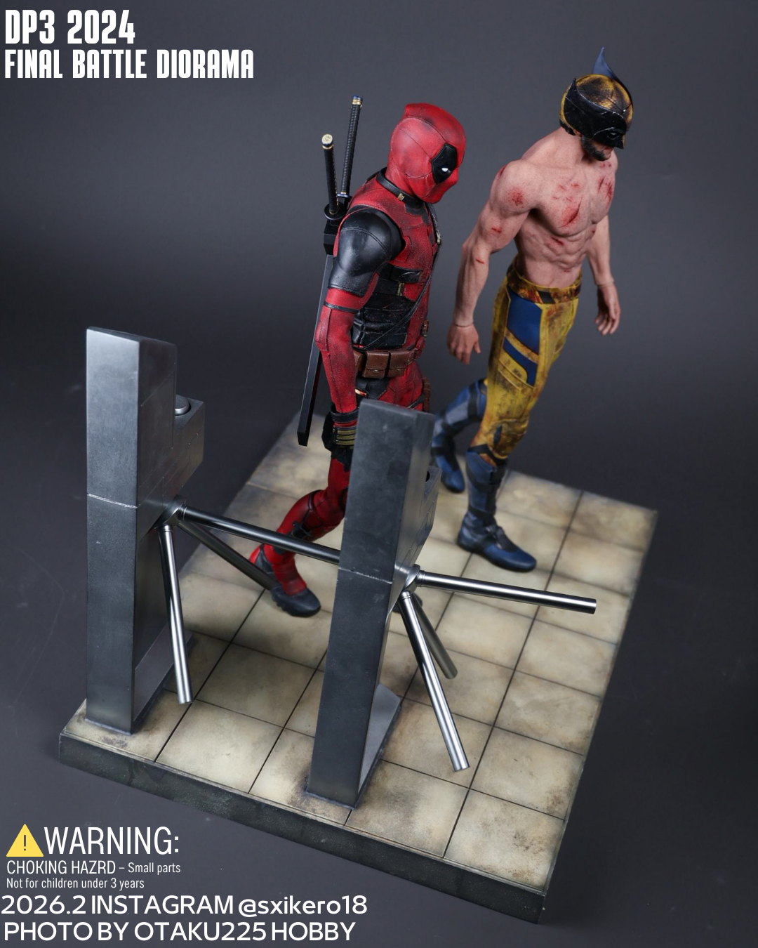 [Package Deal at once !] DP3 2024 FInal battle dIorama X Headsculpt / Statue together