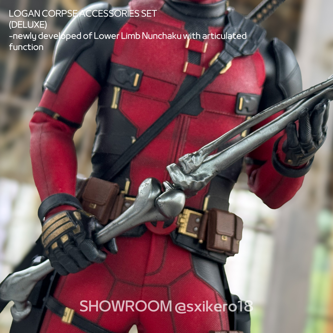 Deadpool &Wolverine - 1/6th scale Logan Corpse Accessories Set (Deluxe Version)