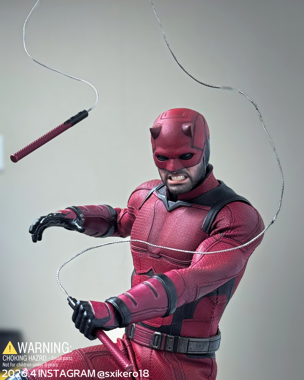 [Early batch ready in May !] Daredevil Season 1 suit ( Red Suit )Customized Figure Project