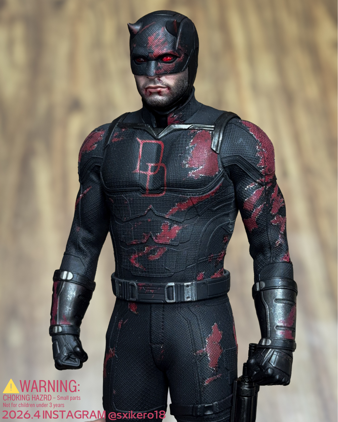 [ Early batch ready in May !] Daredevil Season 2 suit ( Black Suit )Customized Figure Project [ WIP ]