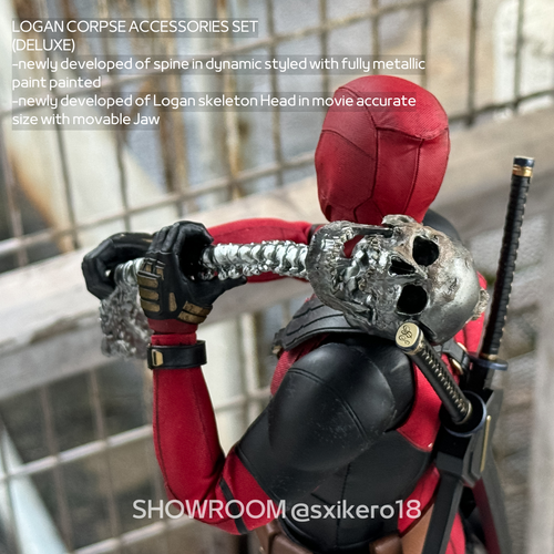 Deadpool &Wolverine - 1/6th scale Logan Corpse Accessories Set (Deluxe Version)