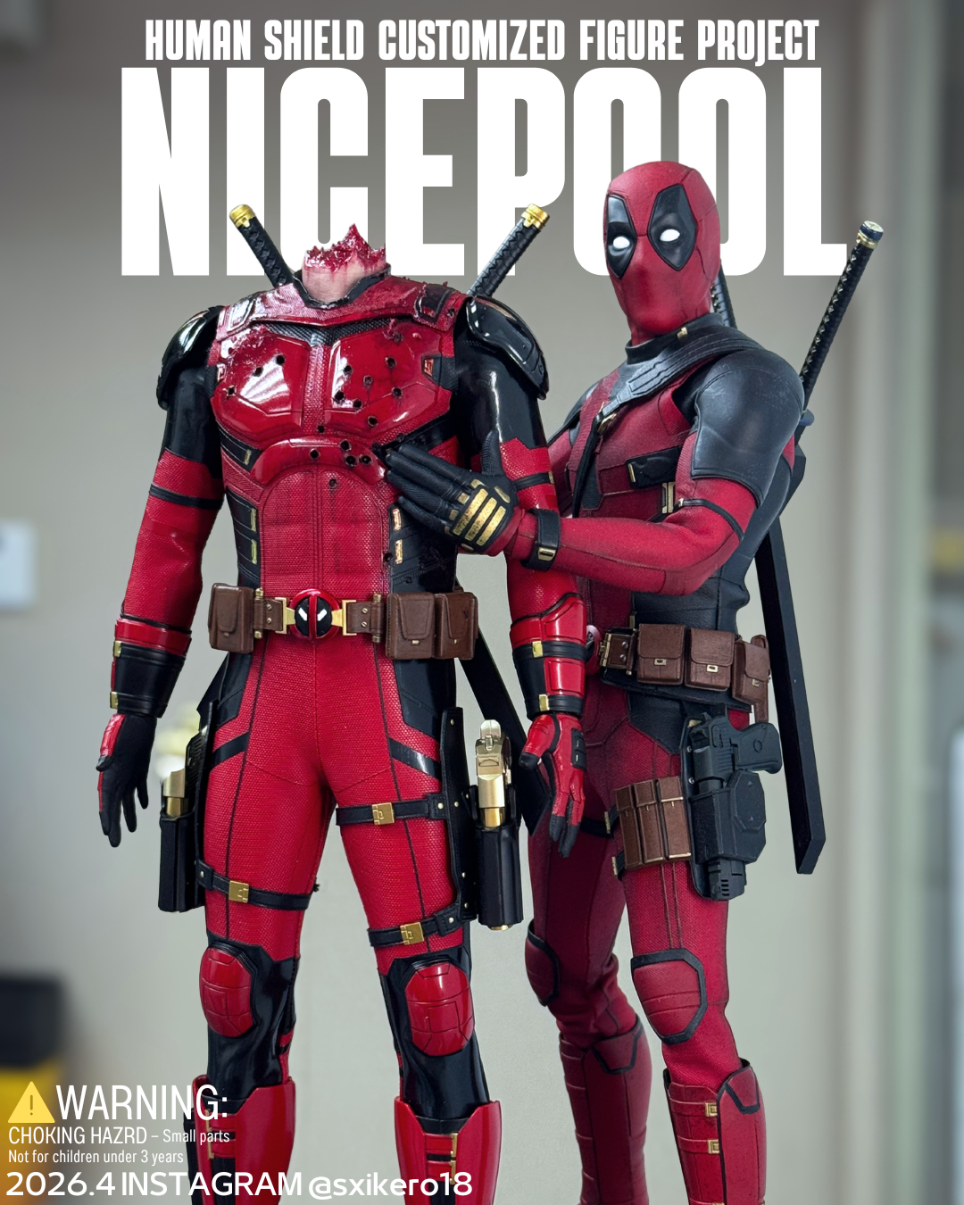 [Limited 10 Set ) Nicepool ‘Human Shield’ customised project