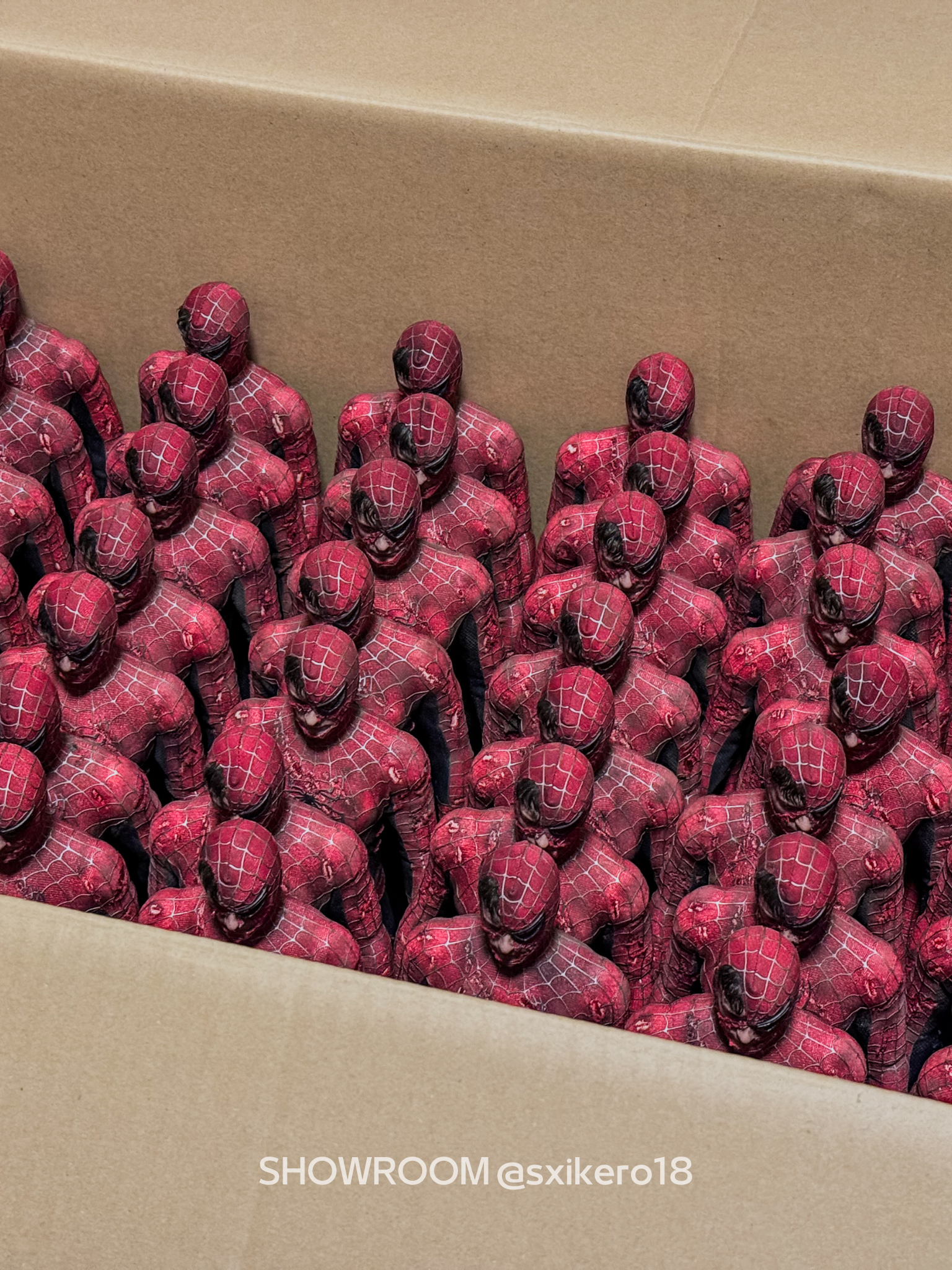 Sam Raimi SPIDER-MAN 1 battle damaged version