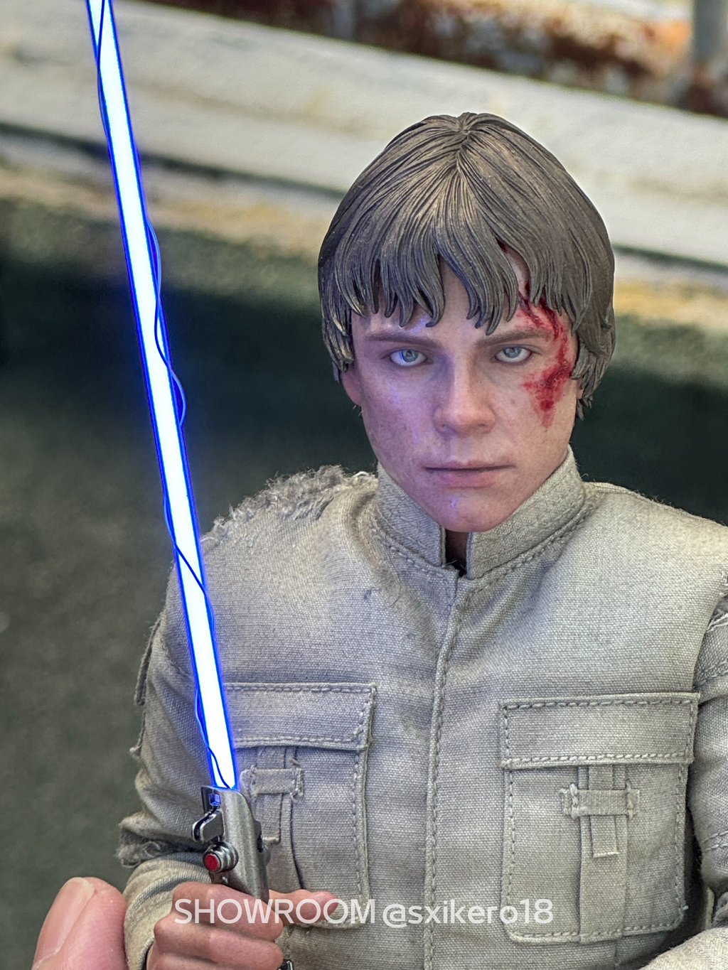Bespin Luke Battle damaged project