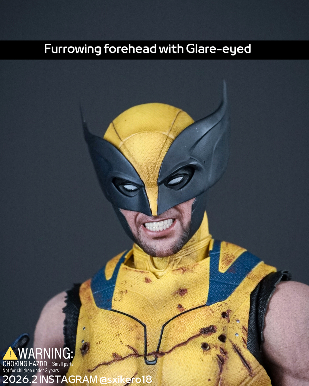 DP3 2024 Wolverine movie accurate cowl project ( Clean / Battle damaged )
