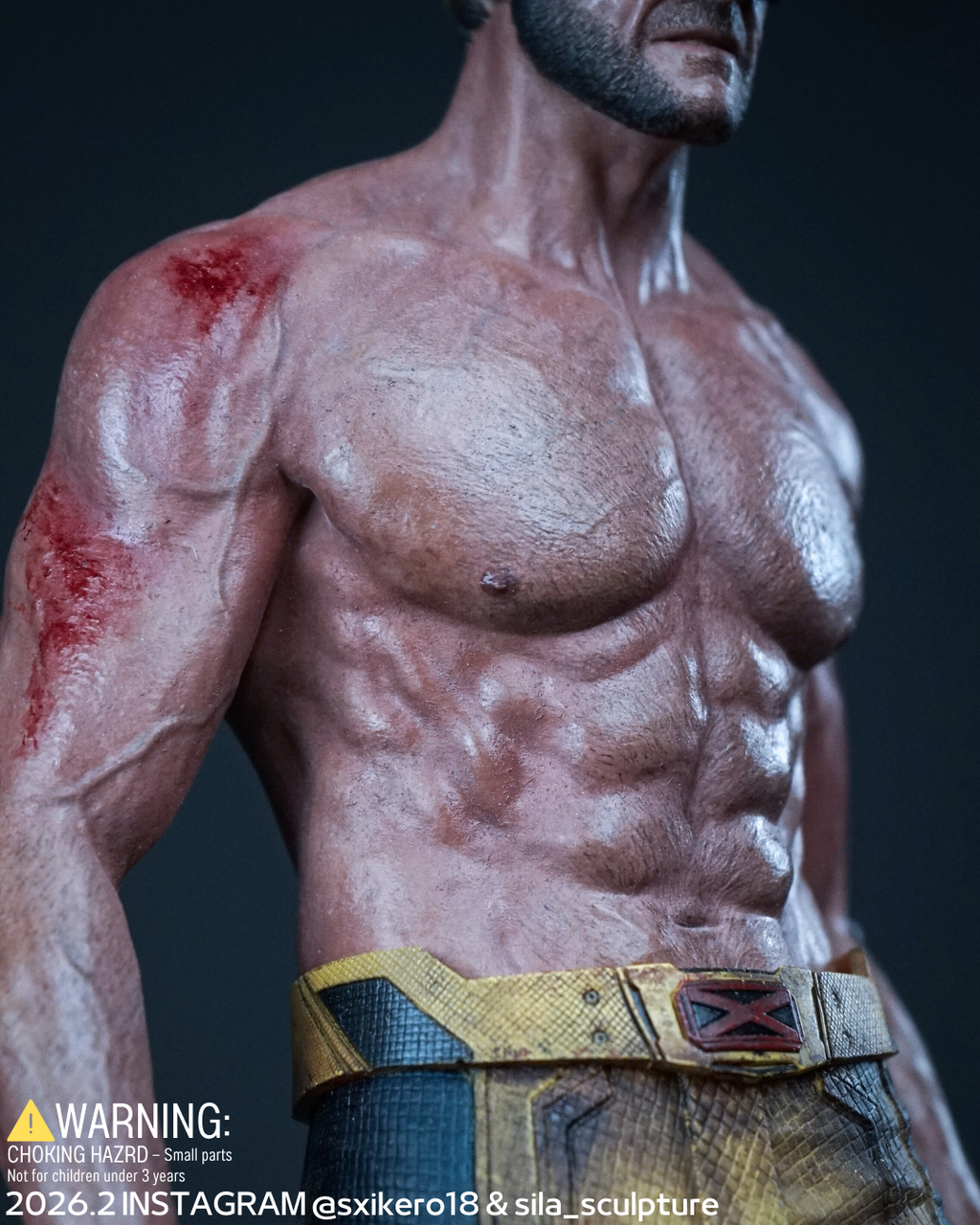 DP3 2024 Wolverine Half masked statue project (SIXTHKERO & SILA SCULPTURE )