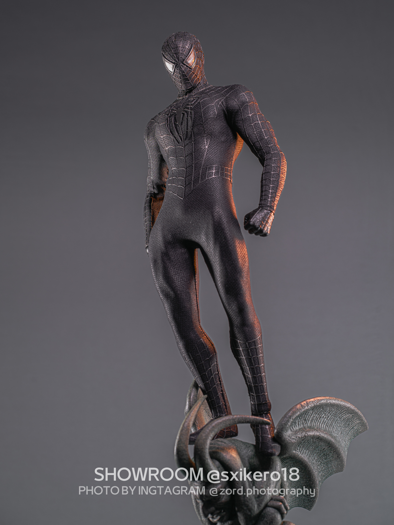 Sam Raimi Black suit Spider-man customised project