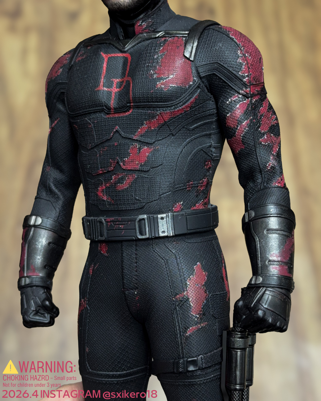 [ Early batch ready in May !] Daredevil Season 2 suit ( Black Suit )Customized Figure Project [ WIP ]
