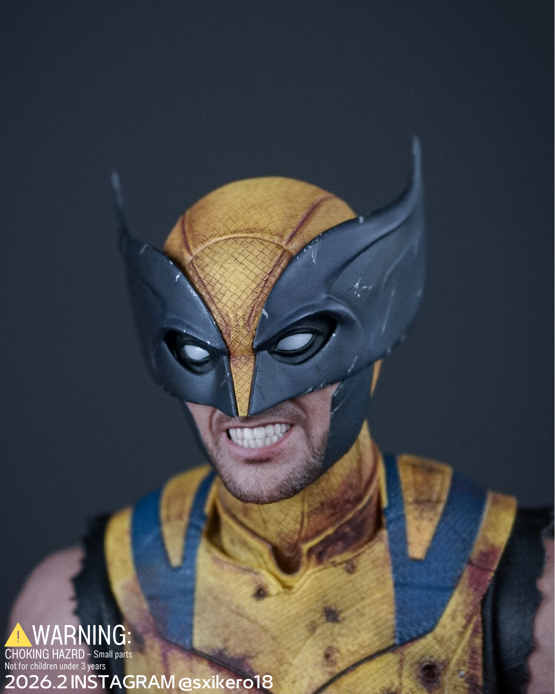 DP3 2024 Wolverine movie accurate cowl project ( Clean / Battle damaged )