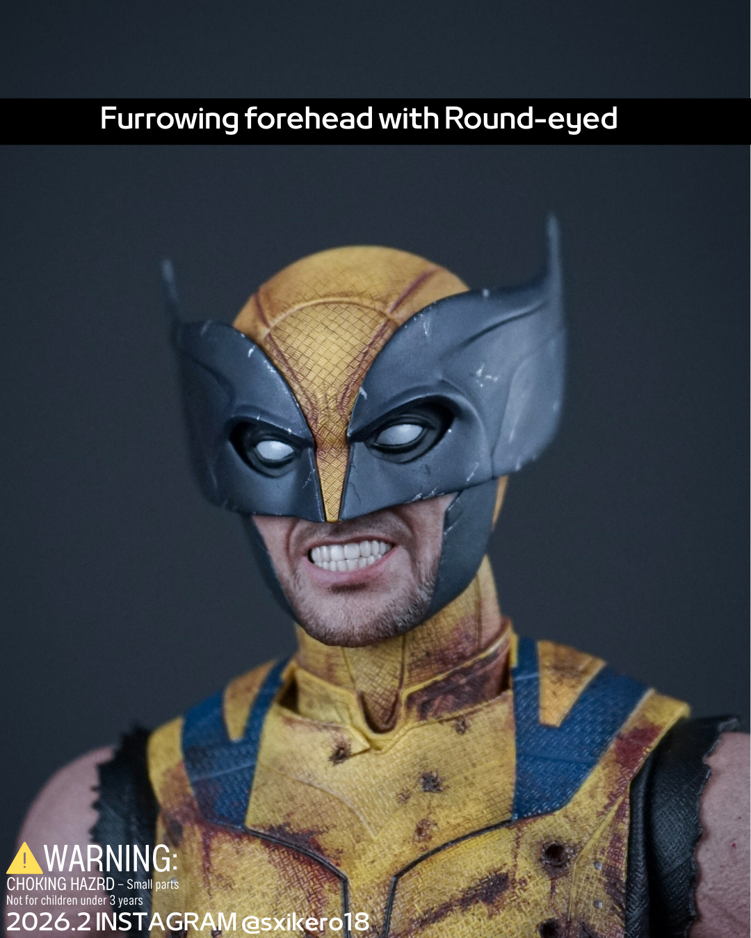 DP3 2024 Wolverine movie accurate cowl project ( Clean / Battle damaged )