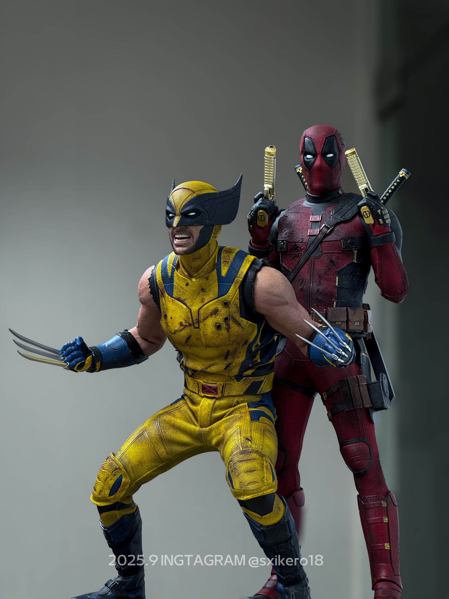 Wolverine Light Battle Damage Version Figure