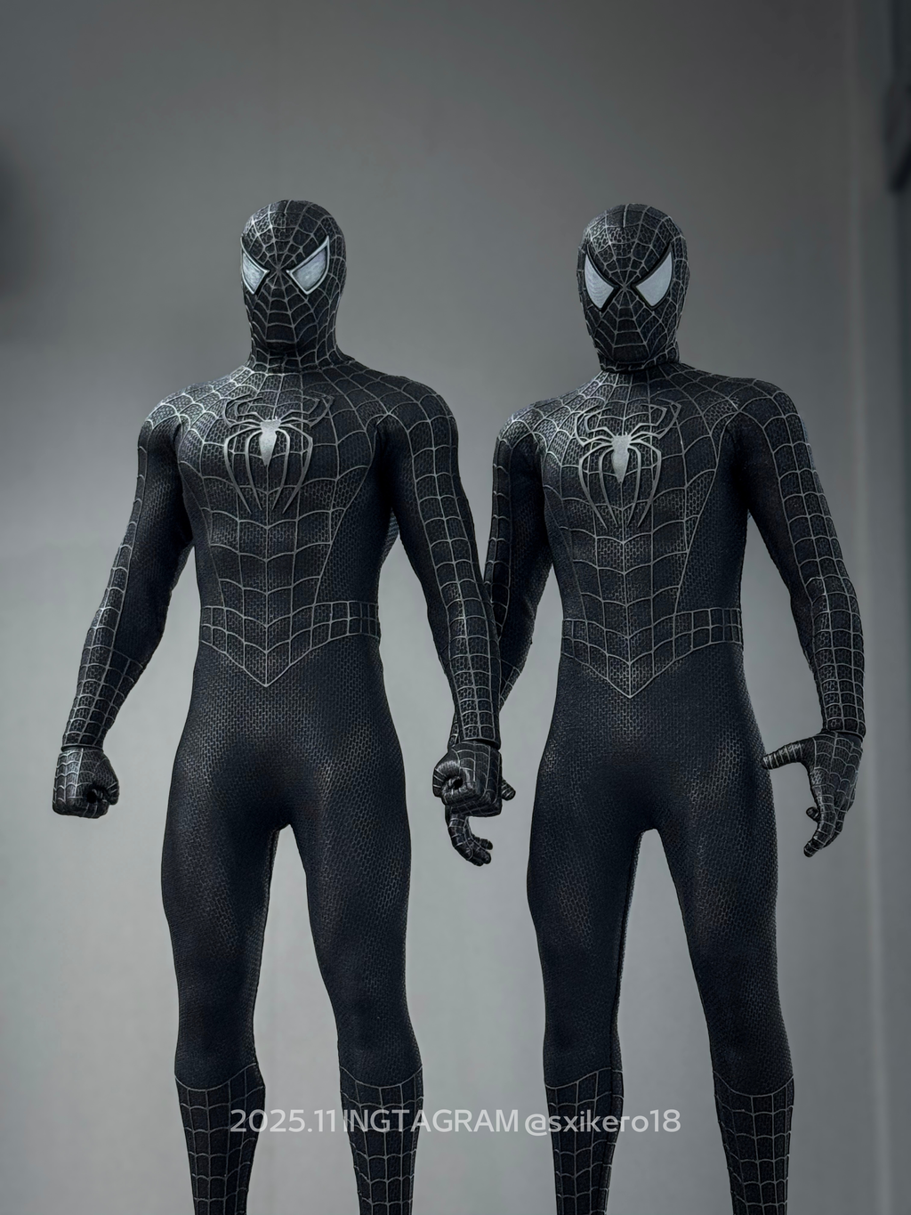 Sam Raimi Black suit Spider-man customised project