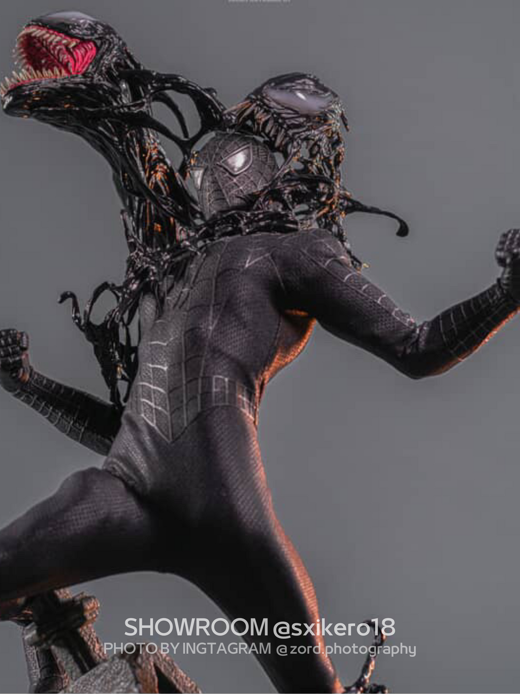 Sam Raimi Black suit Spider-man customised project