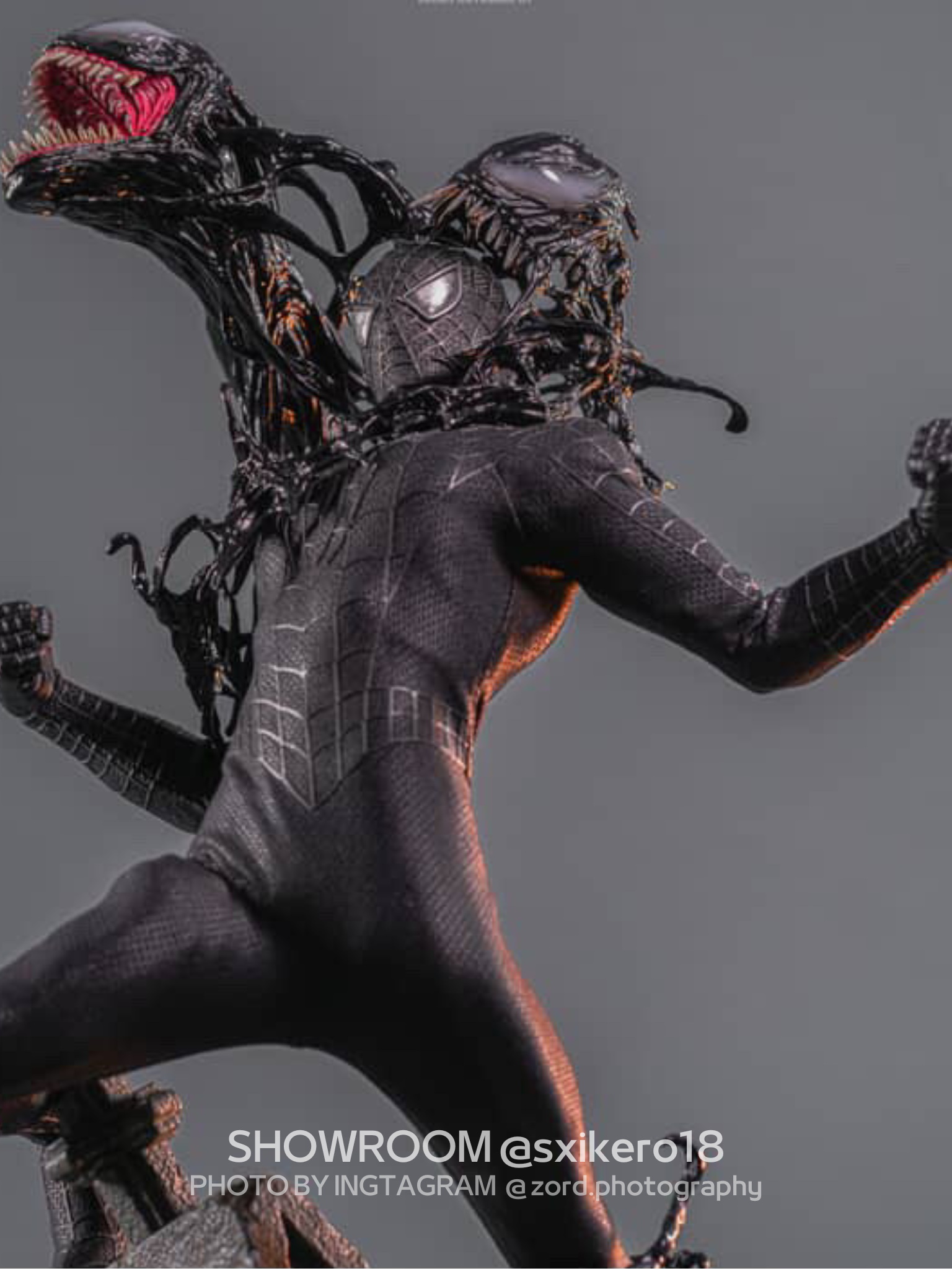 Sam Raimi Black suit Spider-man customised project