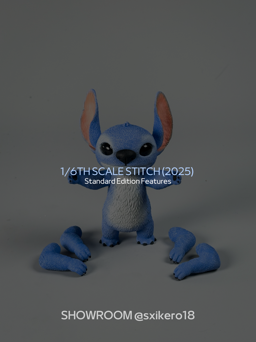 1/6th scale Stitch 2025 figure [Standard Edition]